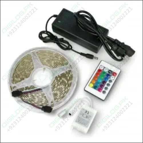 5 Meter 12V SMD5050 RGB Strip Light Set