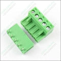 5 Pin Connector PCB Mount Right Angle Bent Screw Terminal
