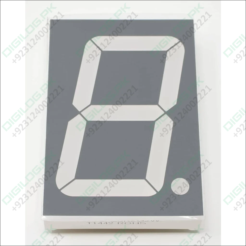 5 inch 7 segment Super Bright LED Screen Display In Pakistan - Digilog.pk