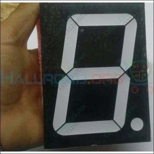 5 inch 7 segment Super Bright LED Screen Display In Pakistan - digilog.pk