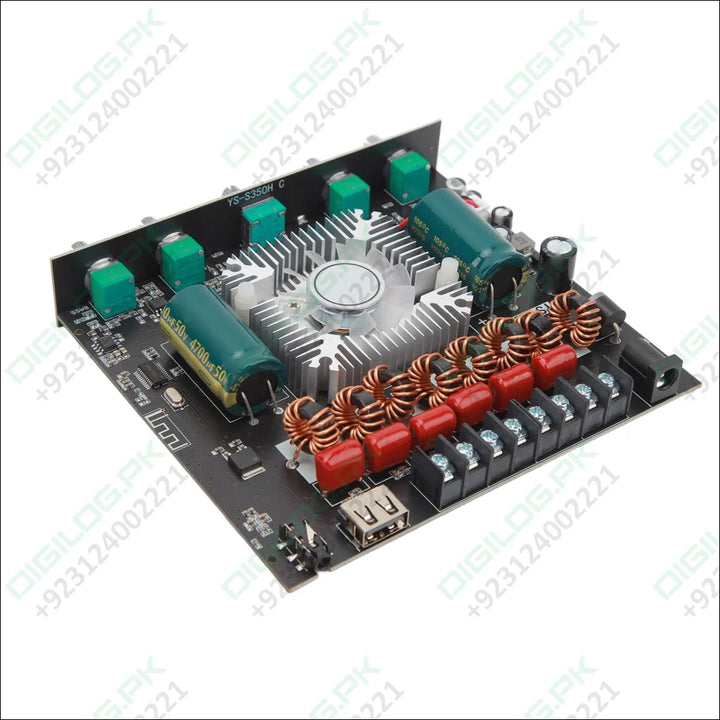 XY S350H 220Wx2 350W 2.1 Channel Bluetooth Power Amplifier Board 18V‑38V Bluetooth Speaker Audio Amplifier Module