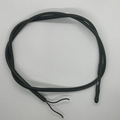 5k NTC Temperature Sensor Probe (non-waterproof) - a black two-wire cable with a small sensor tip labeled 5K at one end and two stripped wire leads at the other.