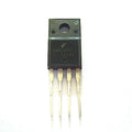 5M0365R: Fairchild Power Switch - a black rectangular electronic component with four metal pins and a mounting hole, shown against a white background.