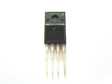 5M0365R: Fairchild Power Switch - a black rectangular electronic component with four metal pins and a mounting hole, shown against a white background.