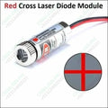5mw 650nm Red Cross Line Laser Module Adjustable Focus Diode