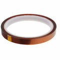 5mm x 33M Kapton Tape High Temp. Heat Resistant For 3d Printer/electronics/DIY - a single roll of thin, translucent brown adhesive tape on a white plastic core.