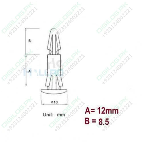 12mm Plastic Pcb Circuit Board Spacer