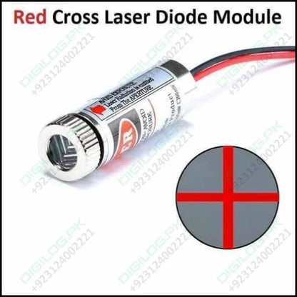 5mw 650nm Red Cross Line Laser Module Adjustable Focus Diode