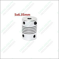 Flexible Coupling Shaft 5mmx6.35mm