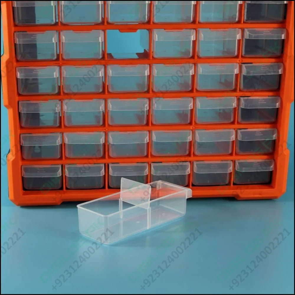 60 Drawer Plastic Component Storage Tools Box Makeup