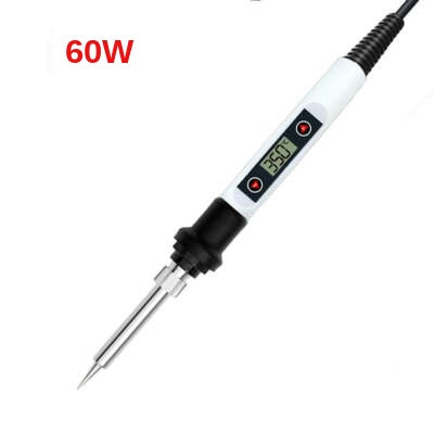 60W 220V Adjustable Temperature Control Soldering Iron With LCD Display