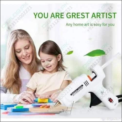 60w 100w Dual Temp Power Hot Melt Glue Gun