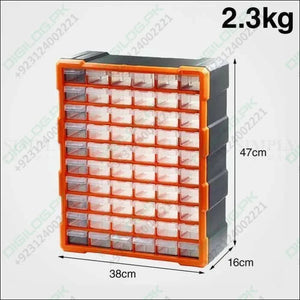 60 Drawer Plastic Component Storage Tools Box Makeup