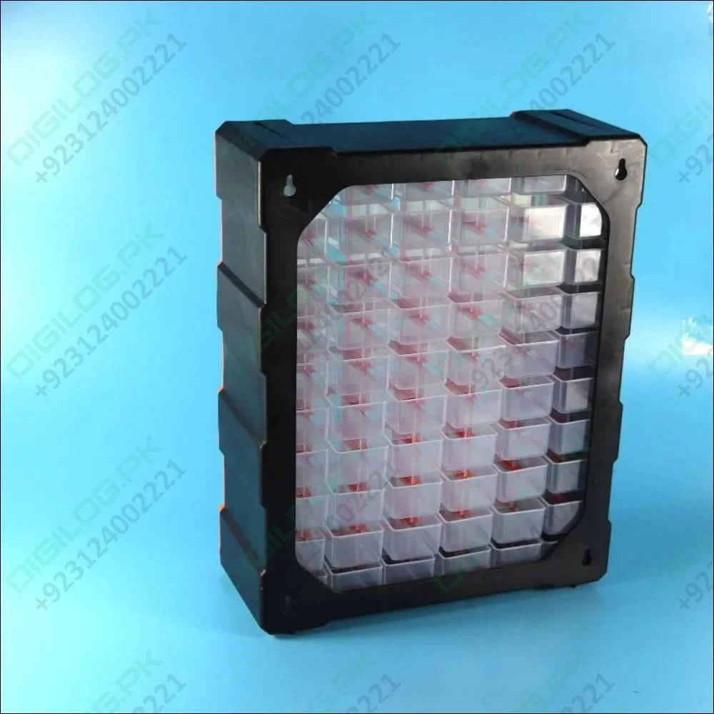 60 Drawer Plastic Component Storage Tools Box Makeup