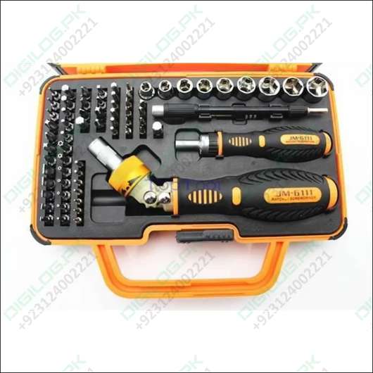 Jm - 6111 69 In 1 Screwdriver Ratchet Hand - tools Suite