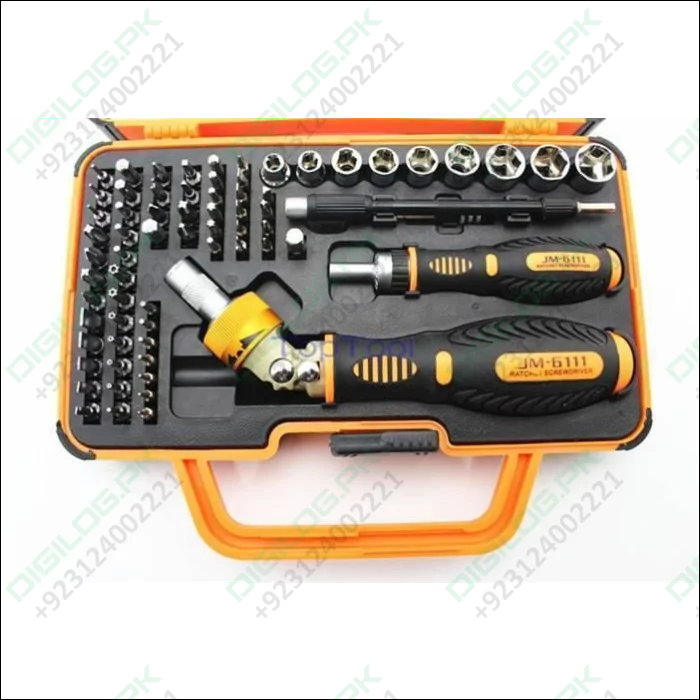 Jm - 6111 69 In 1 Screwdriver Ratchet Hand - tools Suite