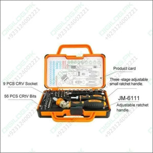 Jm - 6111 69 In 1 Screwdriver Ratchet Hand - tools Suite