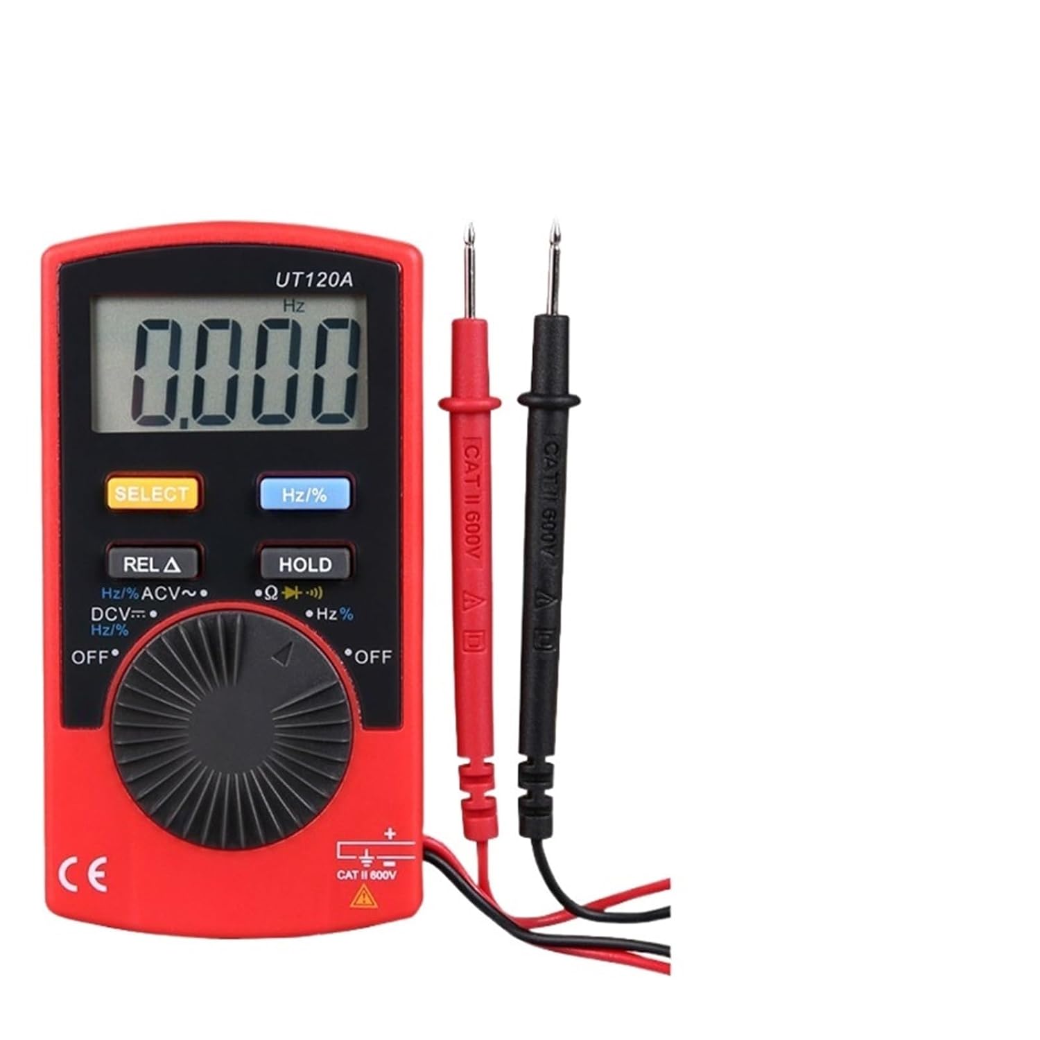 UNI-T UT120A pocket multimeter measuring voltage
