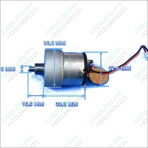DC 12V 420 RPM with Metal Gears Small Motor