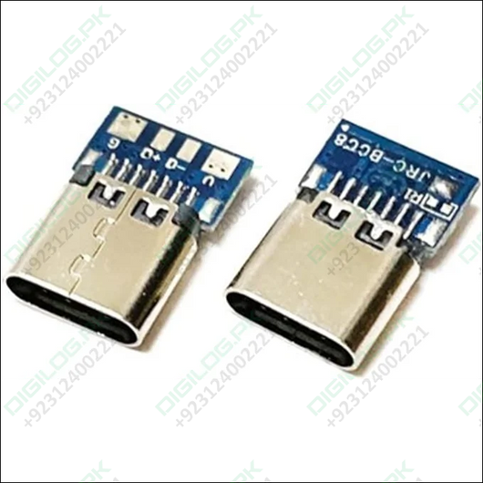 Connector USB 3.1 Type C 16 Pin Female Socket