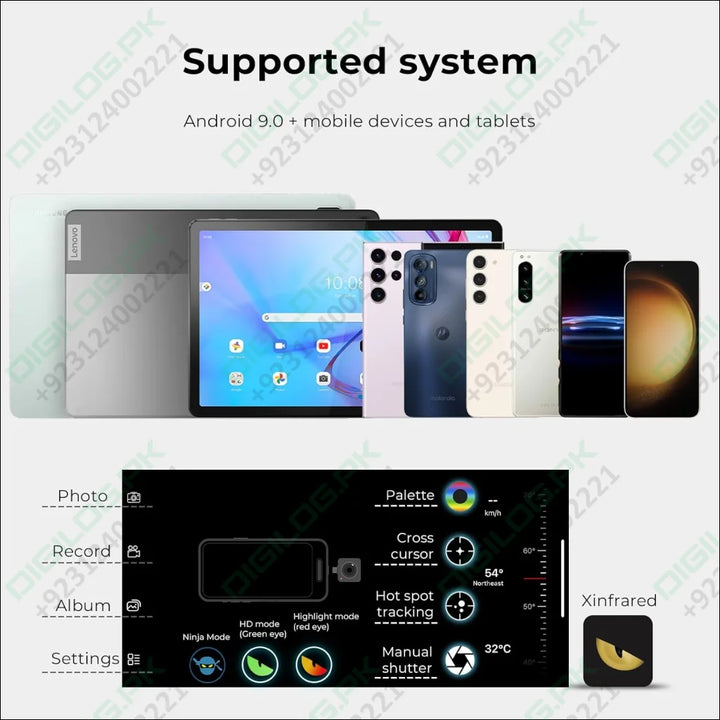 Infiray T2 Pro Thermal Monocular For Android Imaging