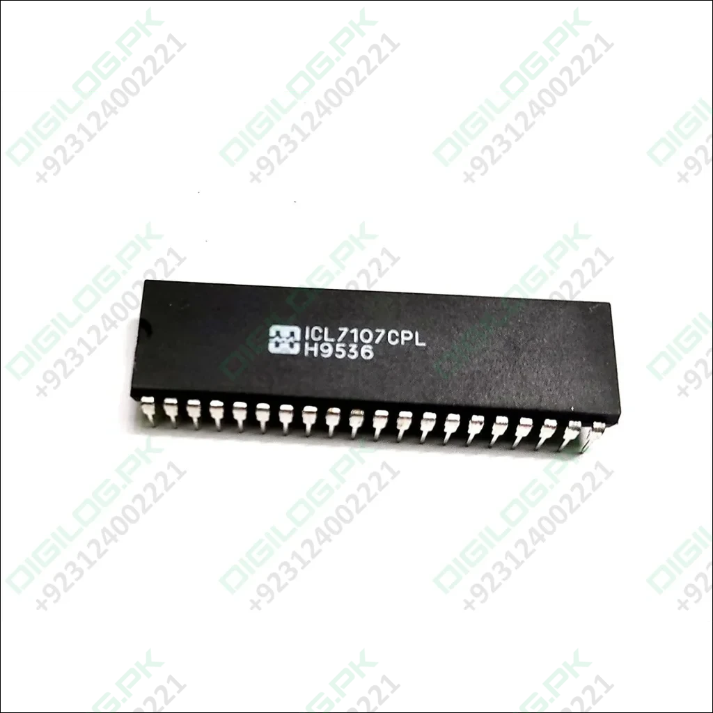 Simple Digital Voltmeter Ic Icl7107