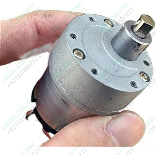 DC 12V 420 RPM with Metal Gears Small Motor