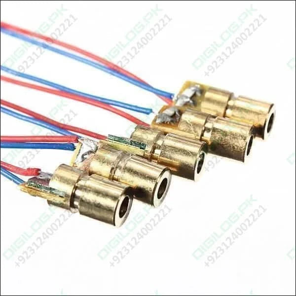 650nm 6mm 3v 5mw Laser Dot Diode