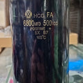 6800uF 500V Capacitor For Solar Inverter - a cylindrical black electrolytic capacitor with HCG FA 6800MFD 500VDC 105°C printed on the side.