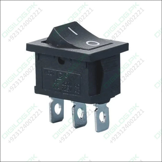 Spdt Rocker Switch Button 3 Pin 2 Position 6a 250v