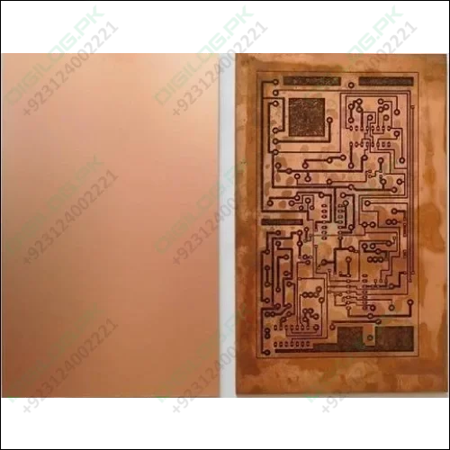 6x4 Inch One Sided Bakelite Copper Sheet Clad Plate