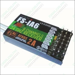 6 Channel Rc Transmitter Receiver Flysky Fs - i6 With Fs