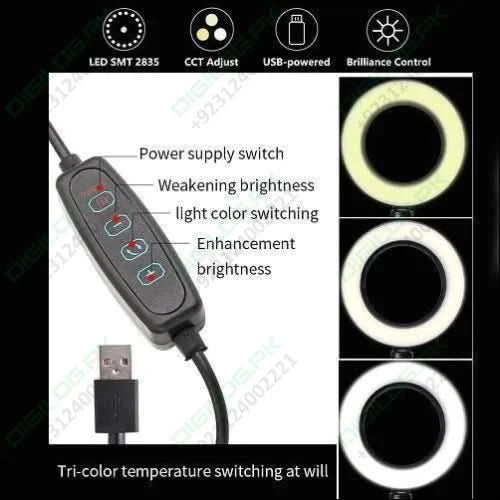 6 Inch 15cm Selfie Led Ring Light Without Stand For Tiktok