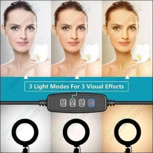 6 Inch 15cm Selfie Led Ring Light Without Stand For Tiktok