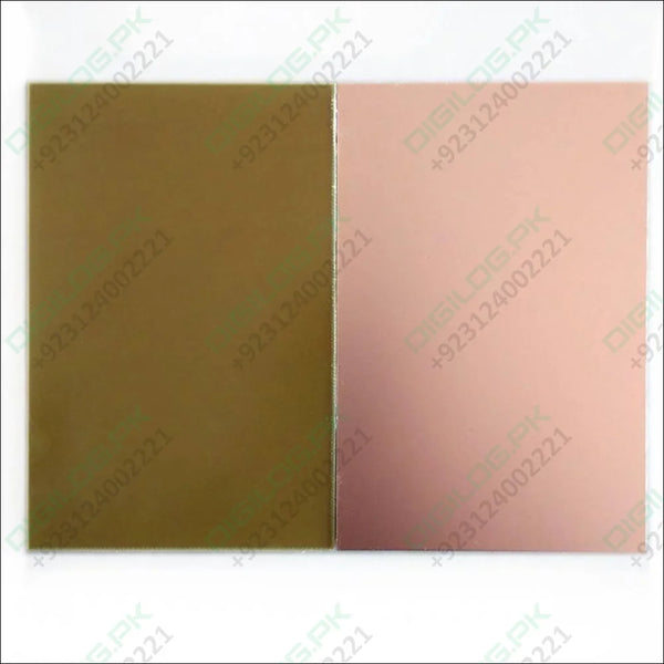 6 Inch x 4 Fiber Glass Copper Sheet One Sided Clad Plate