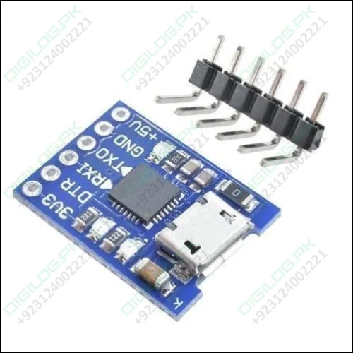 6 Pin Cp2102 Micro Usb To Uart Ttl Module Programmer