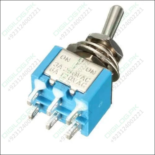 Mini Mts - 203 6 - pin Dpdt 6a 125vac Toggle Switch 6 Pin