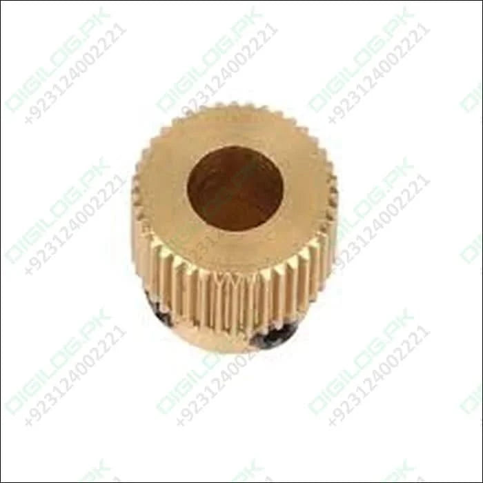 40 Tooth Gear Brass Extruder Wheel Gear for Printer Cr-10 Cr-10S S4 S5 Ender 3 Pro