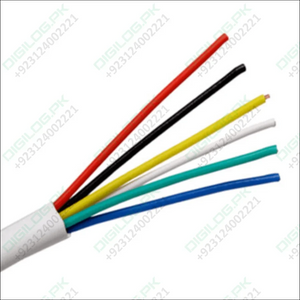 6 Core 1 Meter Electronic Signal Wire With Earth Line And Shield