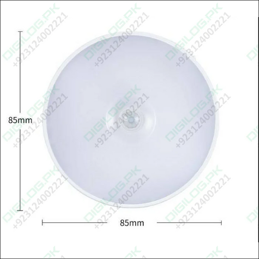 Led Body Induction Lamp Night Light Warm White Pir Sensor