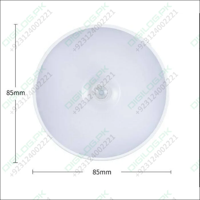 Led Body Induction Lamp Night Light Warm White Pir Sensor