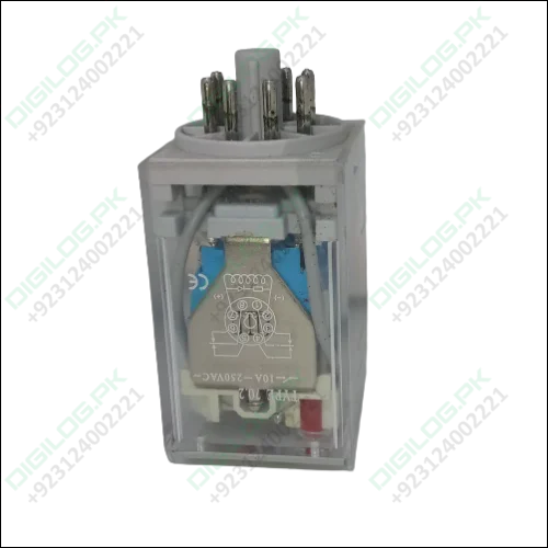 Finder Relay 12vdc 10a 60.12 With 8pin Rail-mount Socket