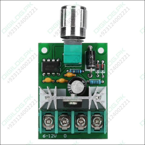 6V-12V 6A DC Motor Speed Controller PWM Regulator Module