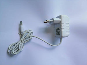 7.5V 1A Power Adapter Power Supply DC Power Supply - a white wall-plug power supply unit with a DC barrel connector attached by a white cable.