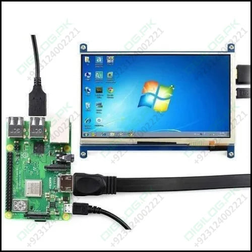 7 Inch Hdmi Capacitive Touch Lcd Screen For Raspberry