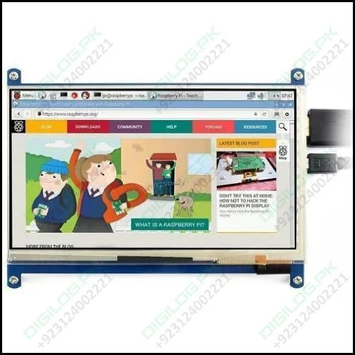 7 Inch Hdmi Capacitive Touch Lcd Screen For Raspberry