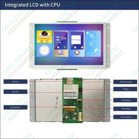 7 Inch Touch Screen Monitor 800x480 TFT LCD Display