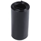70mm Heat Shrink Sleeve 1 meter - a roll of black, cylindrical heat shrink tubing shown from a top-down angle.