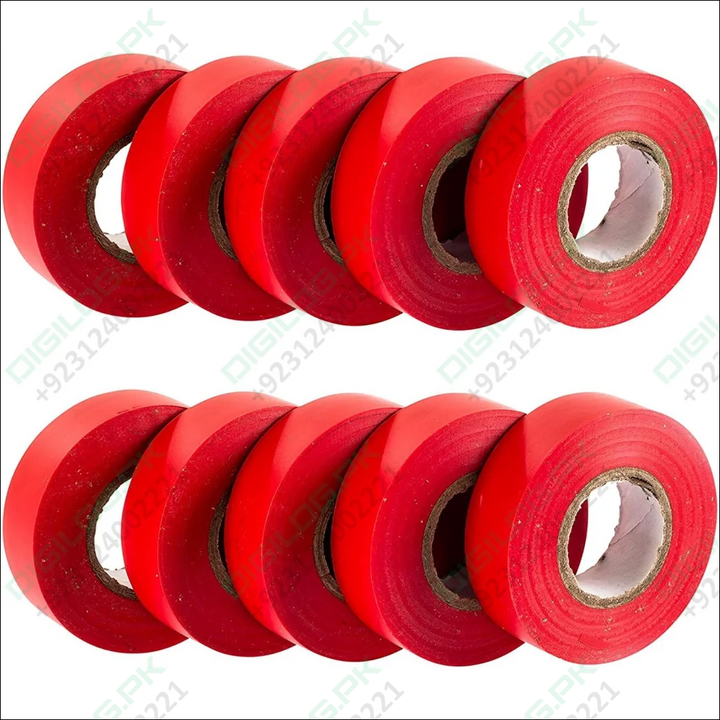 Red Pvc Electrical Insulation Tape