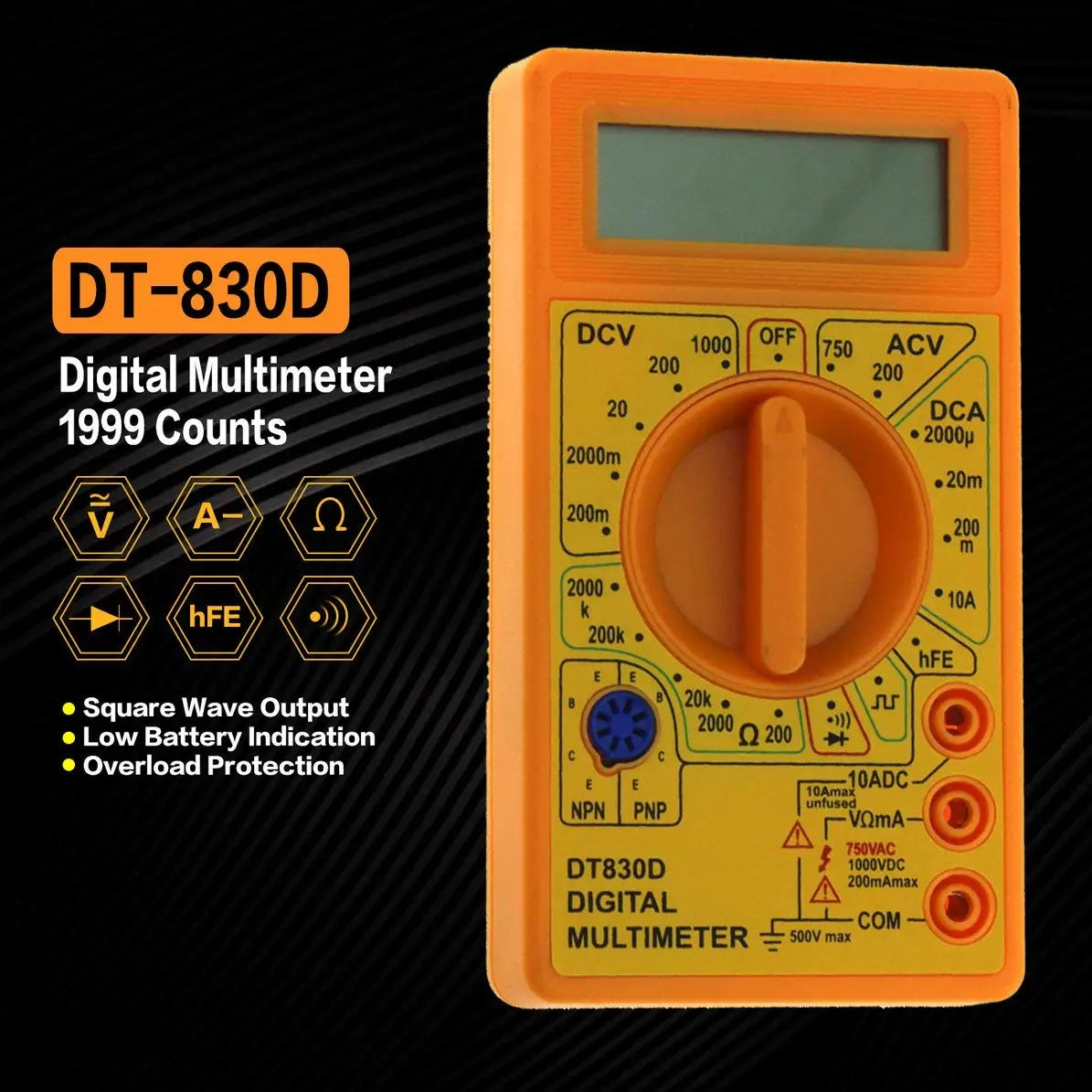 Dt830d Digital Multimeter In Pakistan